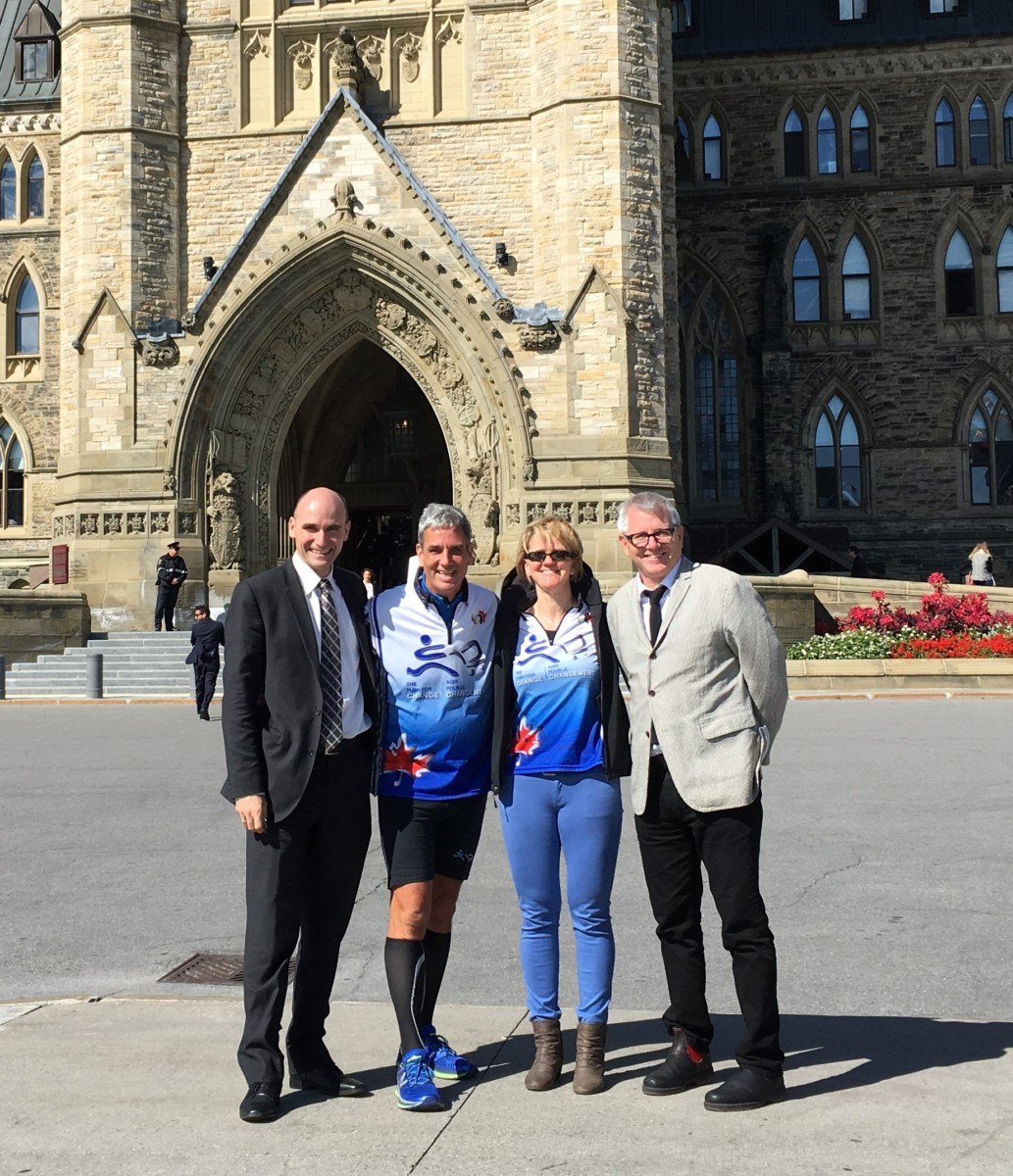 Minister Jean-Yves Duclos & MP Adam Vaughan